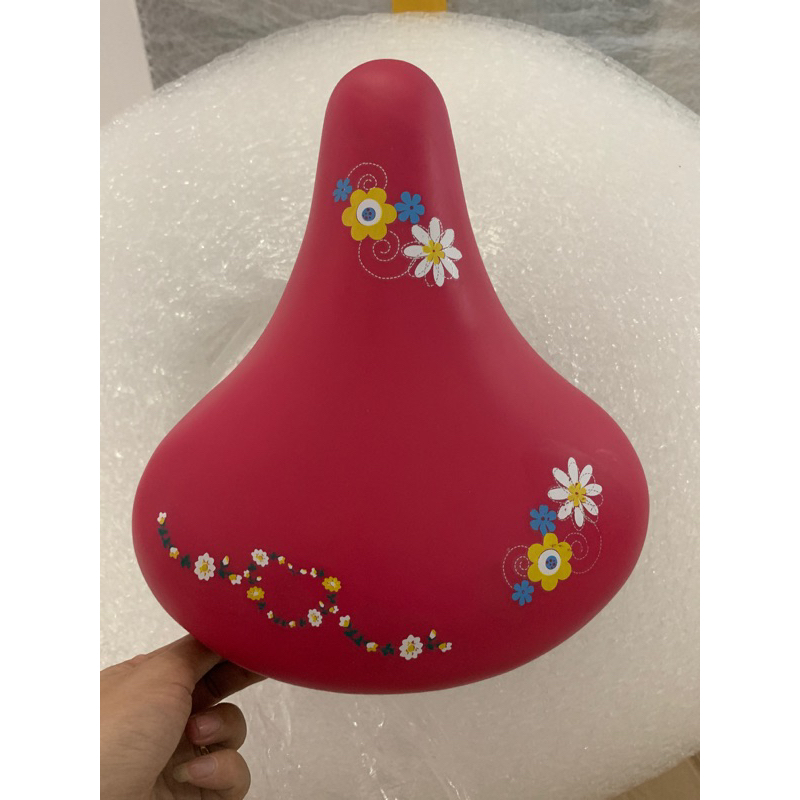 yên xe đạp màu Hồng, lắp cho xe 20inch,24inch,26inch và 27inch