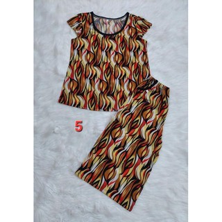 ĐỒ BỘ LỬNG THUN GÂN ỐNG RỘNG.