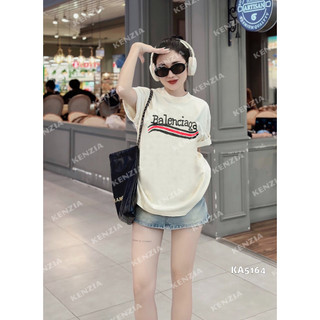 Áo Thun Nữ siêu cấp Form chuẩn Kenzia Lady- Áo Phông Cổ Tròn Tay Ngắn  Basic Cotton 100%  - KA5164