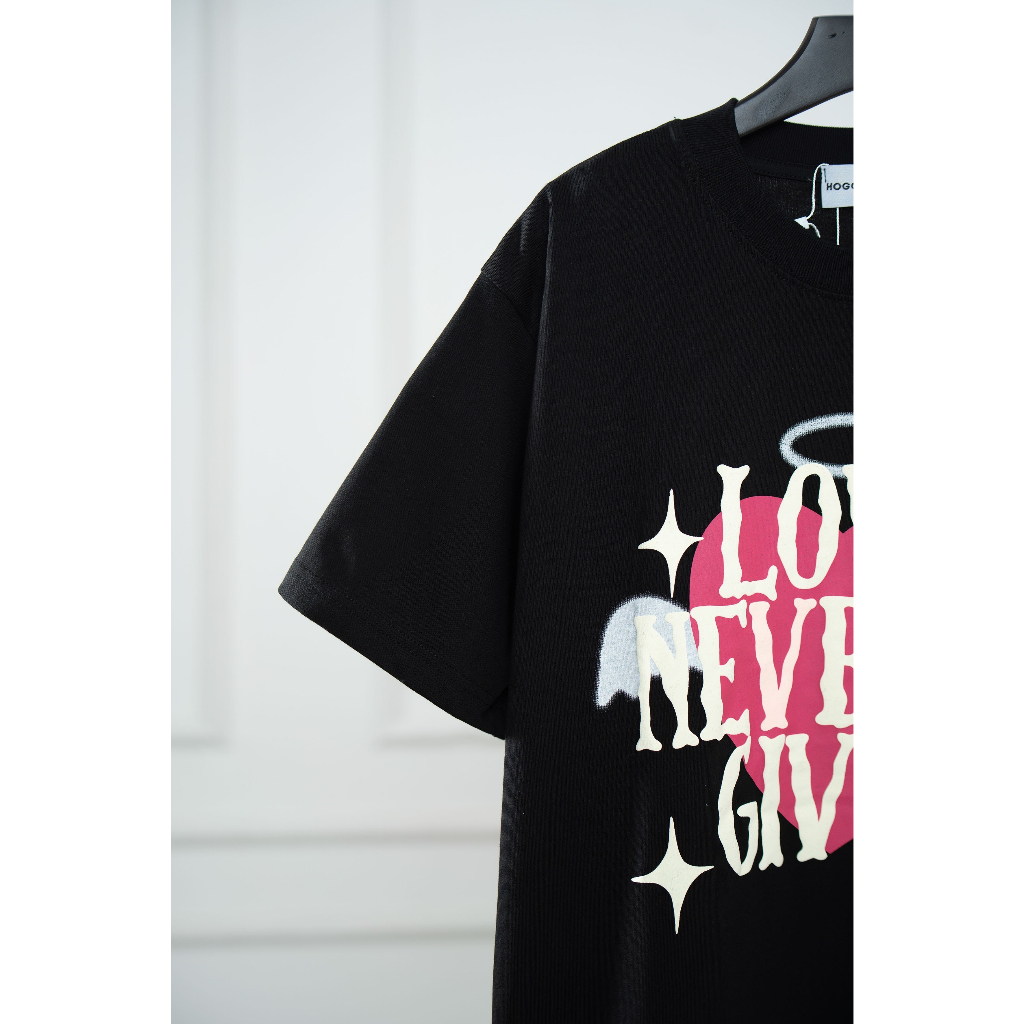 Áo thun Local Brand LOVE unisex 100% cotton - shop Hogotoclub - nam nữ from rộng oversize