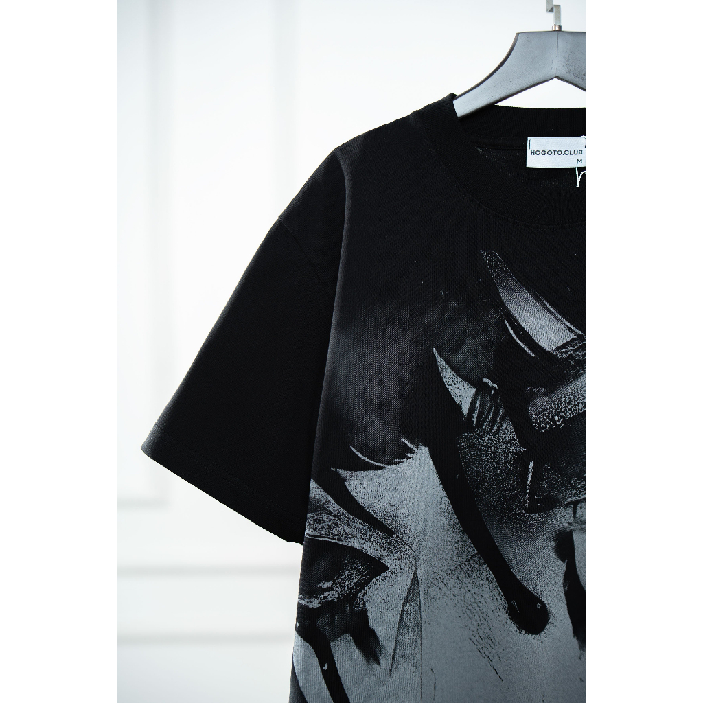 Áo thun Local Brand SAD FACE unisex 100% cotton - shop Hogotoclub - nam nữ from rộng oversize