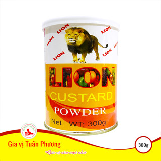 24 hộp Bột Sư Tử Lion Custard Tuấn Phương 300g/Hộp- thùng 24 hôp. làm bánh siêu ngon