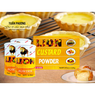 Bột sư tử lion custard , Tuấn Phương , bột làm bánh