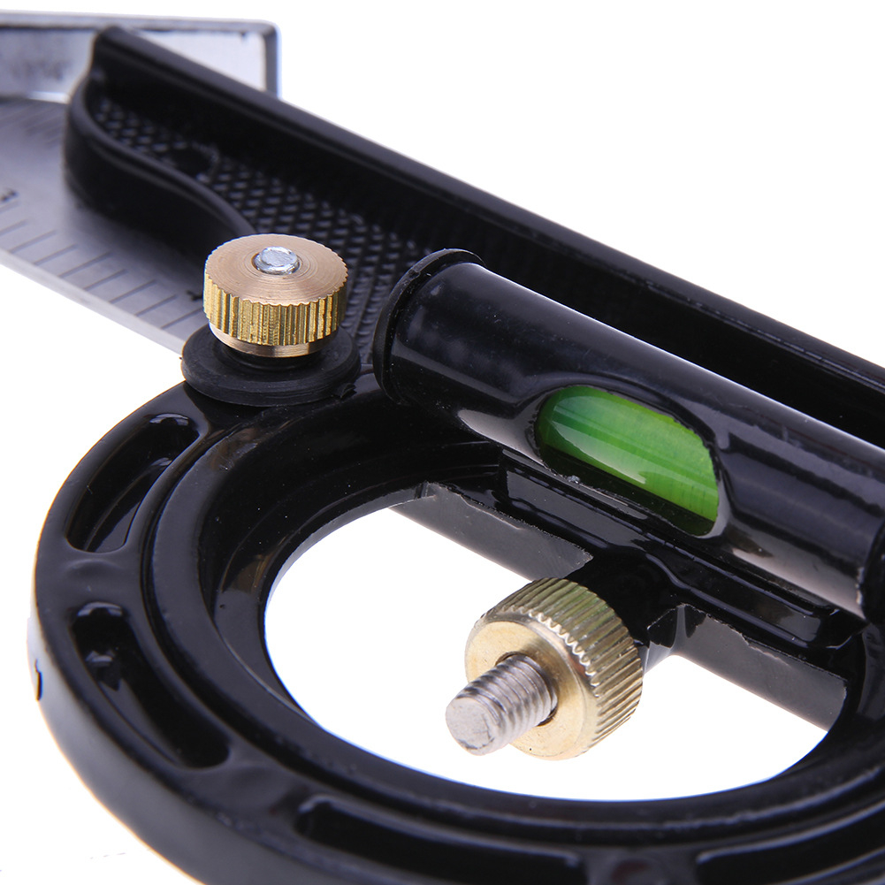 Thước thủy đo góc đa năng, thước góc vuông kèm nivo 30cm