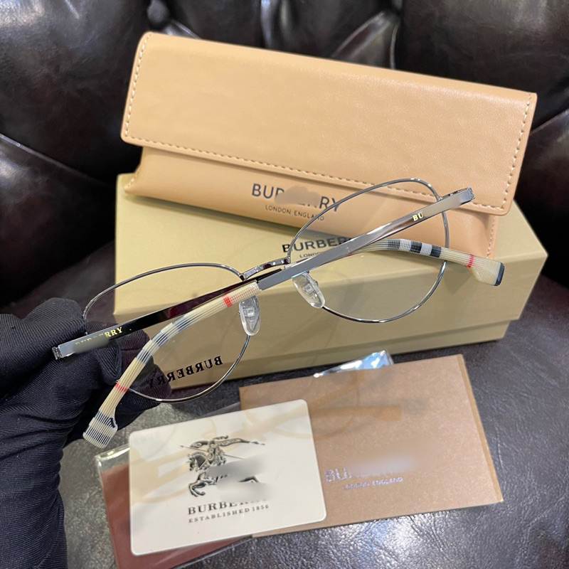 Gọng kính mắt mèo Burber* cao cấp tặng kèm fullbox