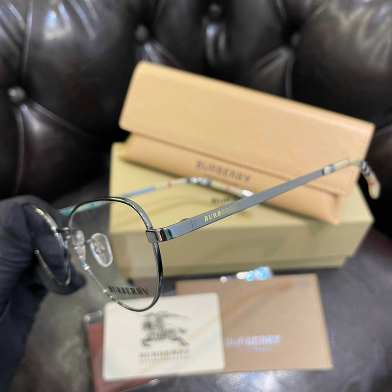 Gọng kính mắt mèo Burber* cao cấp tặng kèm fullbox