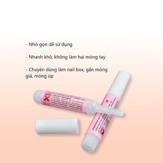 Keo dán móng giả NAILBOX mini ( dạng tuýp nhỏ 2g )