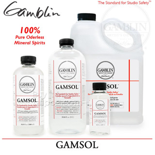 [ TAIPOZ ] - DUNG MÔI PHA LOÃNG VÀ RỬA CỌ SƠN DẦU GAMBLIN GAMSOL