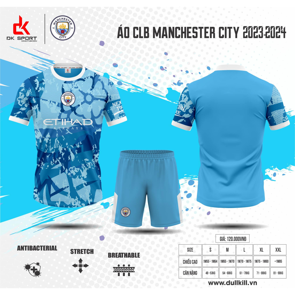 Áo Bóng Đá Aobongda.net Các Clb Mu Chelsea Arsenal Mancity Liverpool 23-24 Chât Liệu Vải Thun Co Giãn Mềm Mại