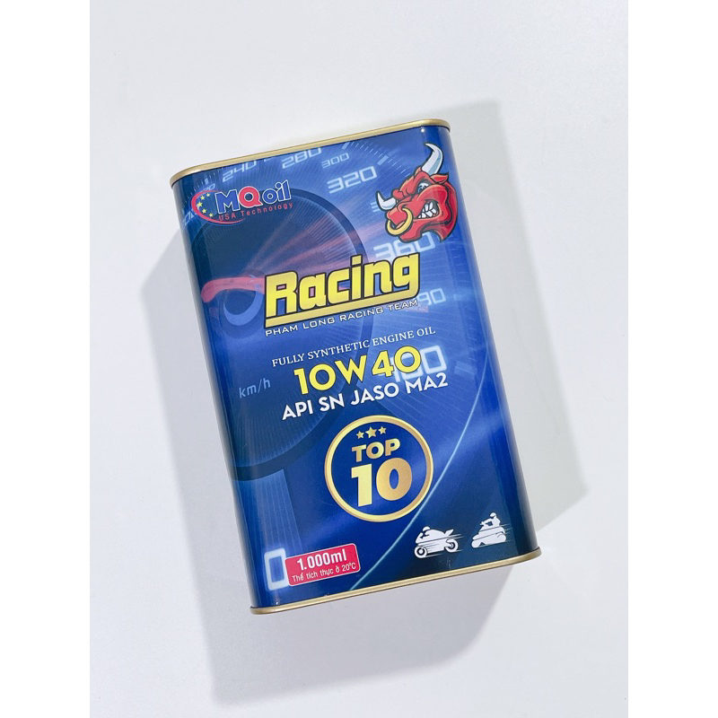 Nhớt xe máy 4T hiệu MQoil Phạm Long Racing Team 10W40 MA2