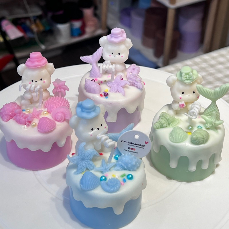 (DIY) Bộ set làm nến "chủ đề biển " kèm hộp quà xinh
