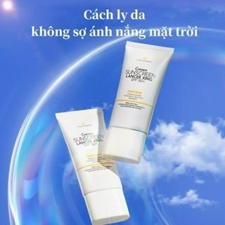 Kem chống nắng LANCER KING dưỡng ẩm nâng tone da SPF50 PA+ Sunscrean 60g