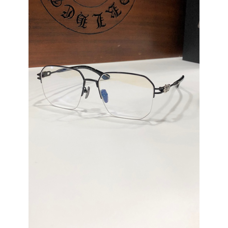 Kính mắt chrome hearts mắt cắt vành cao cấp s925 fullbox
