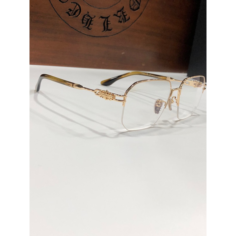 Kính mắt chrome hearts mắt cắt vành cao cấp s925 fullbox