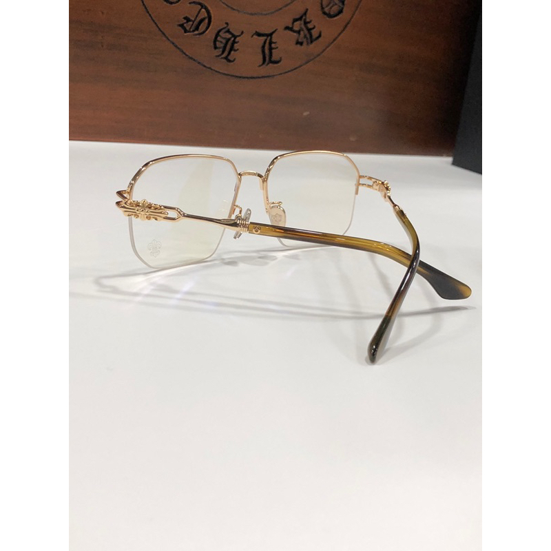 Kính mắt chrome hearts mắt cắt vành cao cấp s925 fullbox