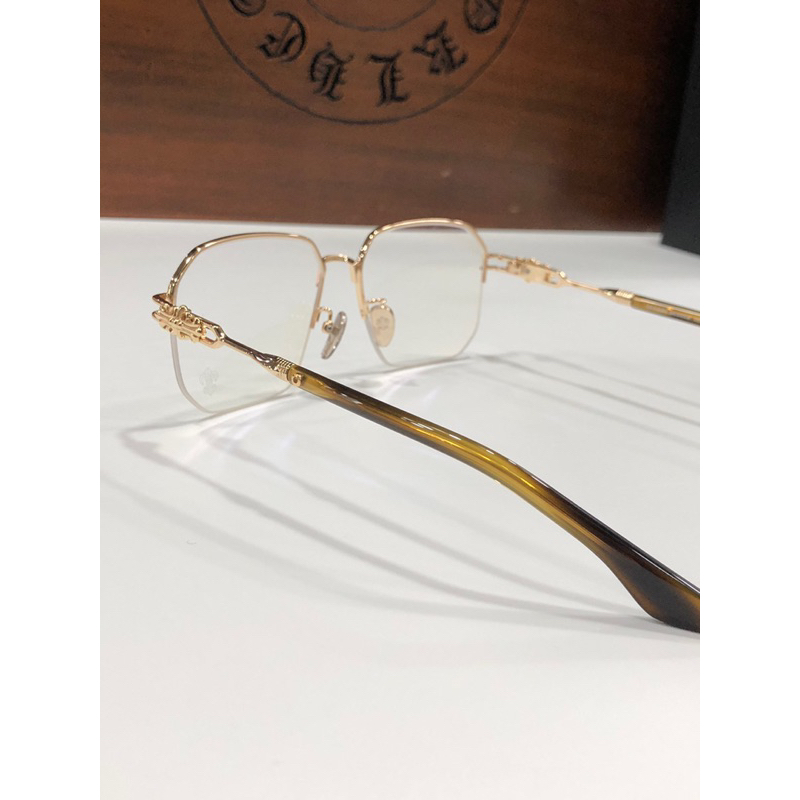 Kính mắt chrome hearts mắt cắt vành cao cấp s925 fullbox