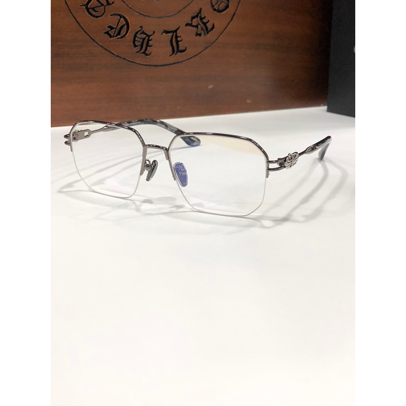 Kính mắt chrome hearts mắt cắt vành cao cấp s925 fullbox