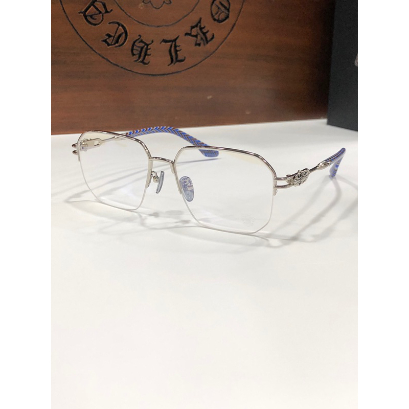 Kính mắt chrome hearts mắt cắt vành cao cấp s925 fullbox