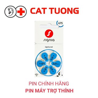 Pin máy trợ thính 675