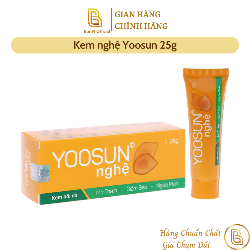 Kem nghệ Yoosun 25g ngừa mụn ngừa sẹo từ tinh chất nghệ