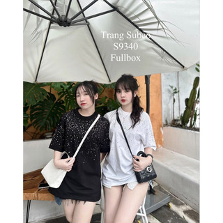 Áo phông dập tràn đá docle-lever quảng châu cổ dệt jellystore hot hit trend
