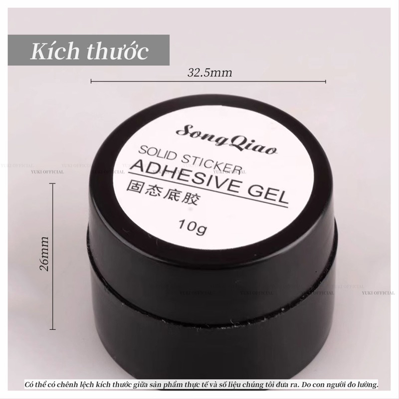 Gel định hình đa năng - gel định hình nail - gel đa năng dán móng úp , làm charm , tạo kiểu - gel khô định hình nail