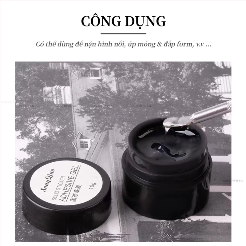 Gel định hình đa năng - gel định hình nail - gel đa năng dán móng úp , làm charm , tạo kiểu - gel khô định hình nail