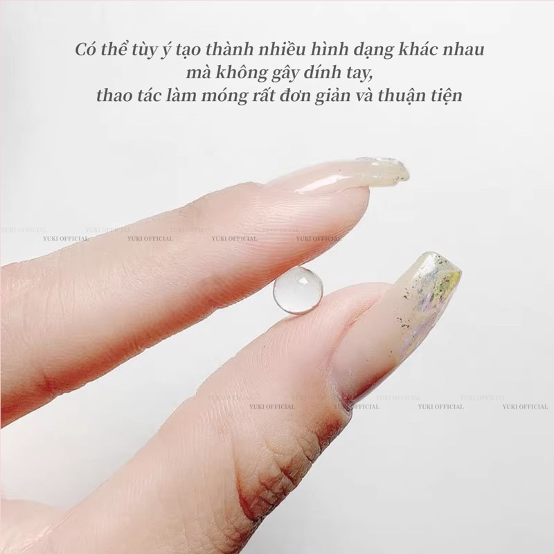 Gel định hình đa năng - gel định hình nail - gel đa năng dán móng úp , làm charm , tạo kiểu - gel khô định hình nail