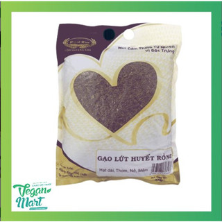 Gạo lứt huyết rồng thượng hạng royal rice túi 2kg - vegan mart