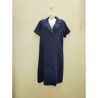 ĐẦM SUÔNG CỔ VEST SANG