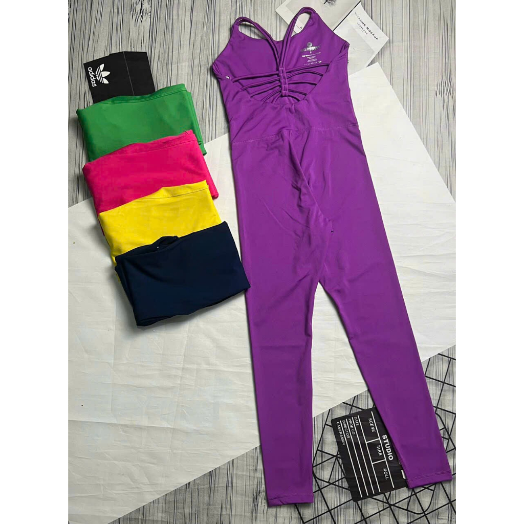 Bộ tập yoga jumpsuit ống bó - Bộ jum liền thân tôn dáng- Yoga