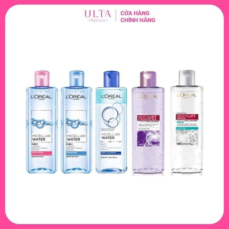 Nước Tẩy Trang L’Oreal Micellar Water (400ml)