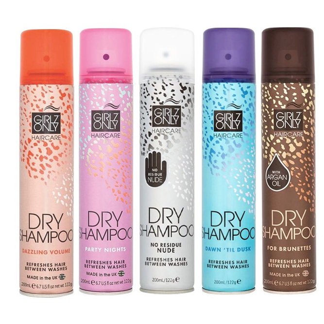 Dầu Gội Khô Girlz Only Dry Shampoo