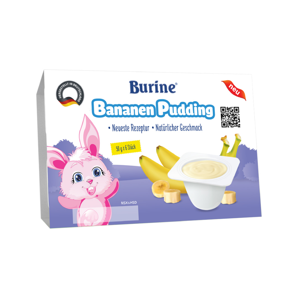 [BEST SELLER] Cháo Sữa, Pudding Ăn Dặm Burine - Nhập khẩu Đức dành cho bé ăn dặm từ 6 tháng tuổi Bổ Sung Năng Lượng