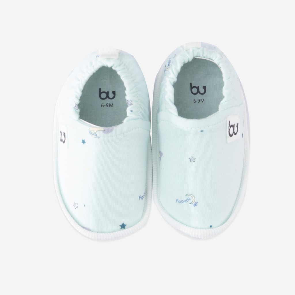 Giày vải sợi tre thay thế tất sơ sinh BU Baby ABB420000 | Phụ kiện BU Baby chính hãng