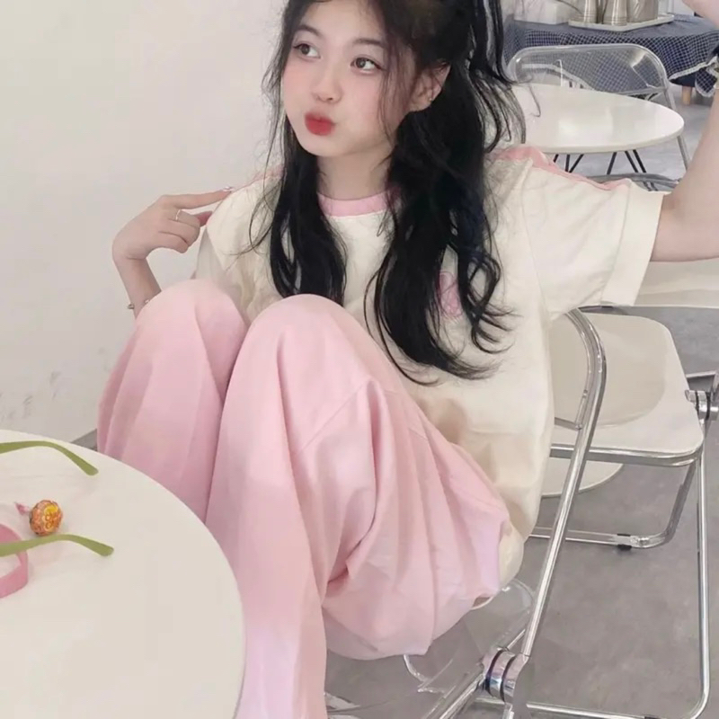 Áo thun babytee form fit chữ B thêu Hylapstore