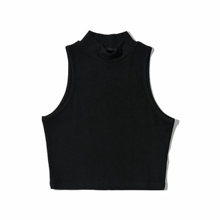 Áo Croptop nữ chất cotton, áo ba lỗ cộc tay nữ vải co giãn 4 chiều.