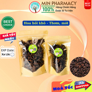 Hoa hồi khô làm gia vị Thơm mới 100g - Minpharmacy