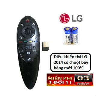  Remote điều khiển tivi LG có chuột bay đời 2014 hàng mới 100% tặng kèm pin to AA 
