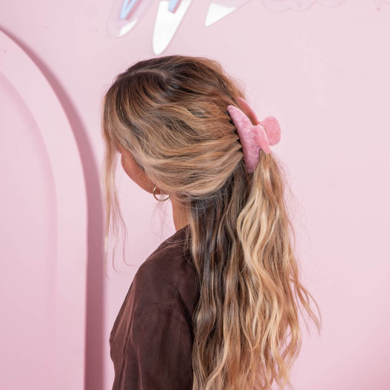 Kẹp gấp tóc Mermade Hair Claw Clip - Pink
