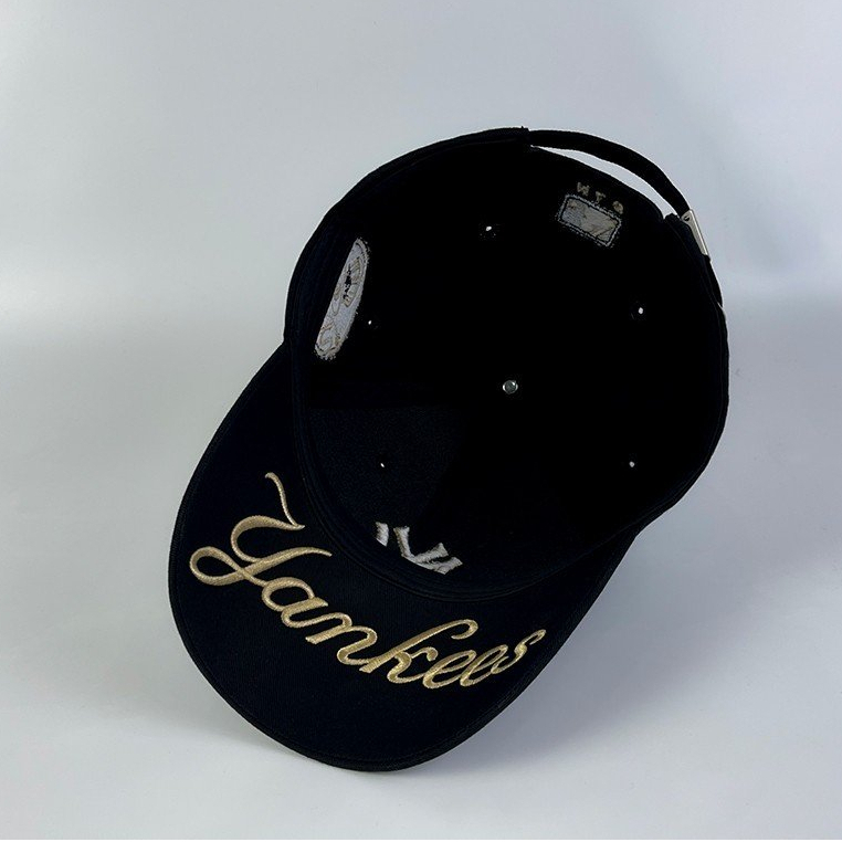 Mũ lưỡi trai MLB màu đen thêu nổi Logo NY Yankees dưới lưỡi, Nón kết NY siêu đẹp, Full hộp