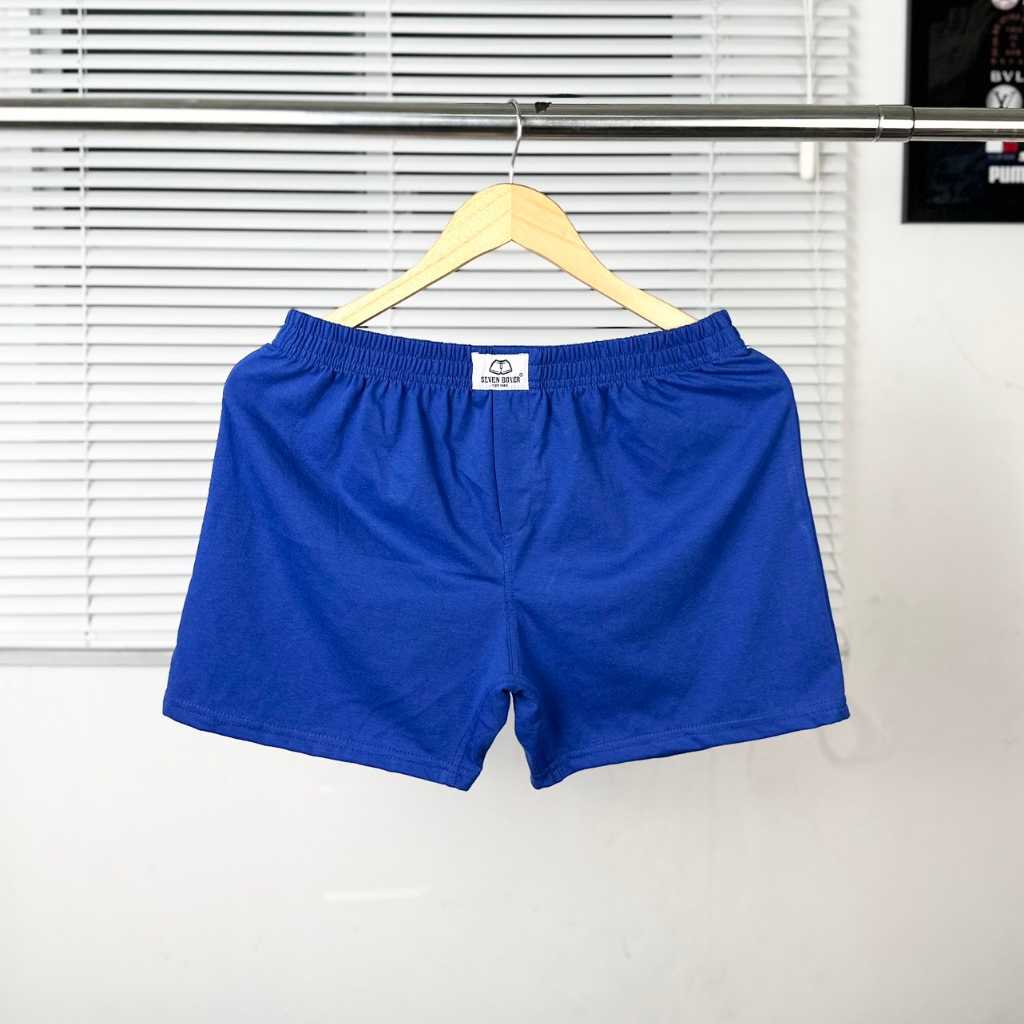 Quần đùi ngủ nam thun cotton từ 45-90kg