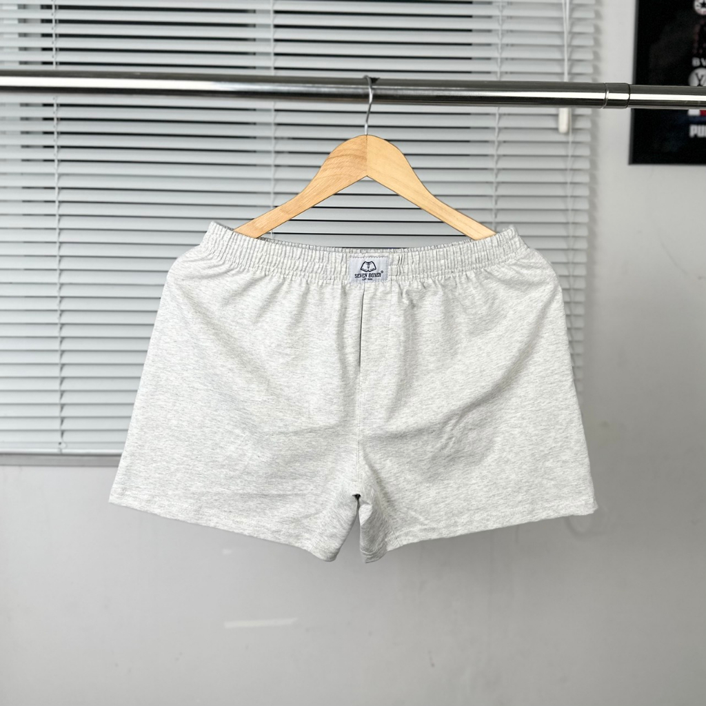 Quần đùi ngủ nam thun cotton từ 45-90kg