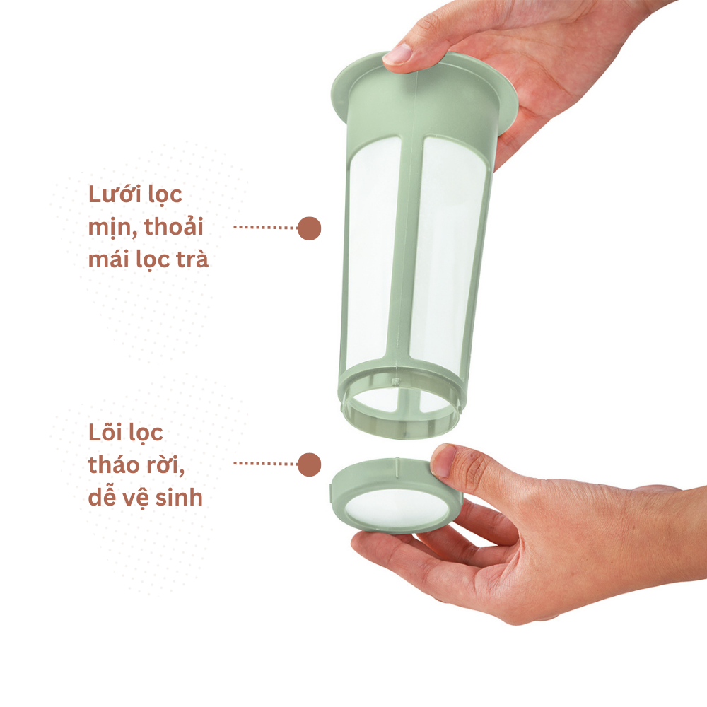 Bình pha trà cà phê Cold Brew HARIO 1.2L - Mizudashi  Tea Pot HCC-12-SG