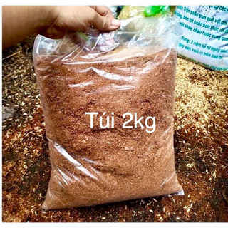 Mụn xơ dừa túi 2kg dùng trồng cây cảnh