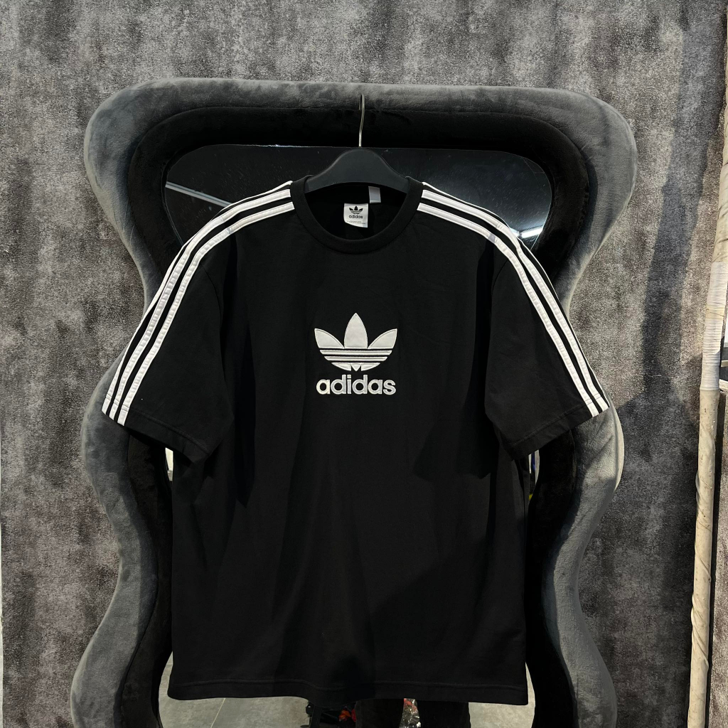 Áo Chính Hãng Adidas ADICOLOR TREFOIL TEE Shop Xám Store