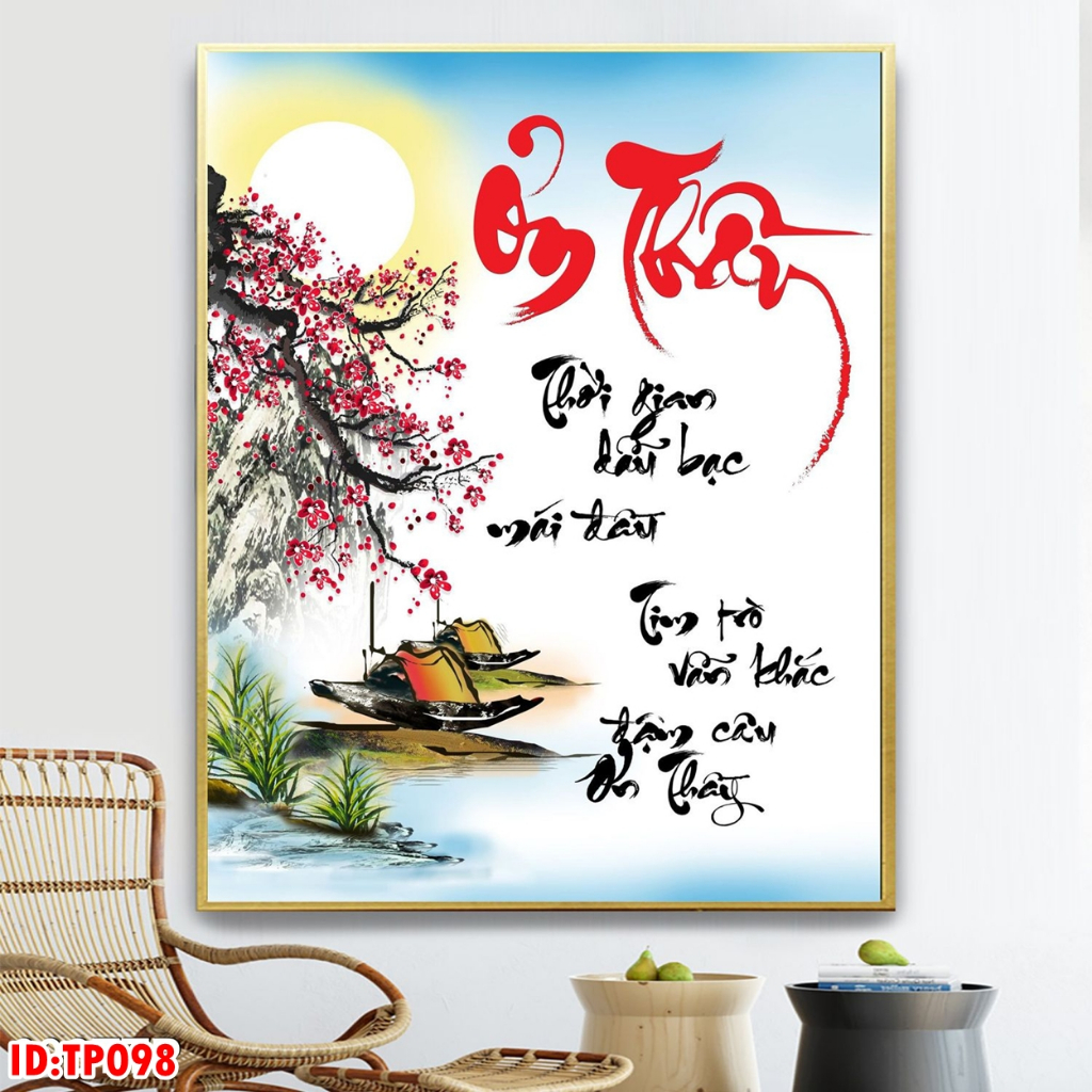 Tranh 20-11 Tri ân thầy cô, cảm ơn cô thầy, công ơn dìu dắt, tranh tráng gương 5D cao cấp, giá xưởng