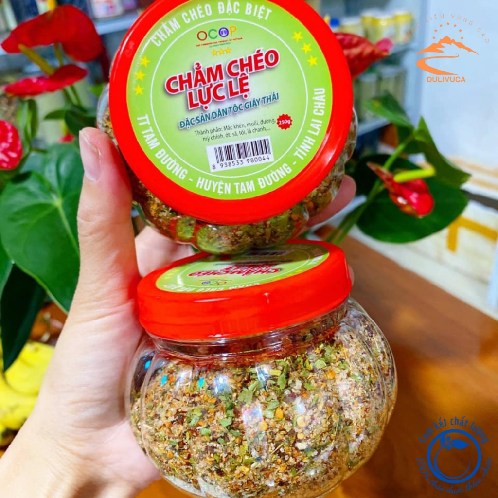 Muối chẩm chéo Lực Lệ chứng nhận OCOP loại ngon đặc biệt 250g. Chẩm chéo Tây Bắc chuẩn vị, chẳm chéo sapa tv, huho food