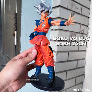 Mô hình goku bản năng vô cực SDBH Super Dragon Ball Heroes 10th Anniversary Figure Son Goku Selfish Secret Sign UI
