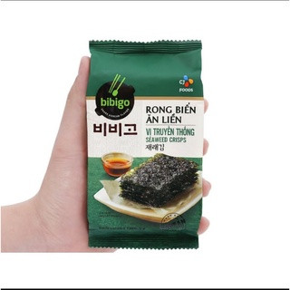 Rong biển ăn liền Bibigo Lốc 3